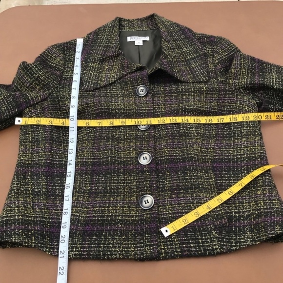 Pendleton Tweed Blazer Jacket Size 10P - Picture 8 of 8